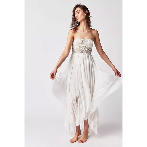 chinese dress ladies Women's Dresses Lumi A-Line Maxi Dress Light Denim Blue Xs by Selfie Leslie Clearance main image 1